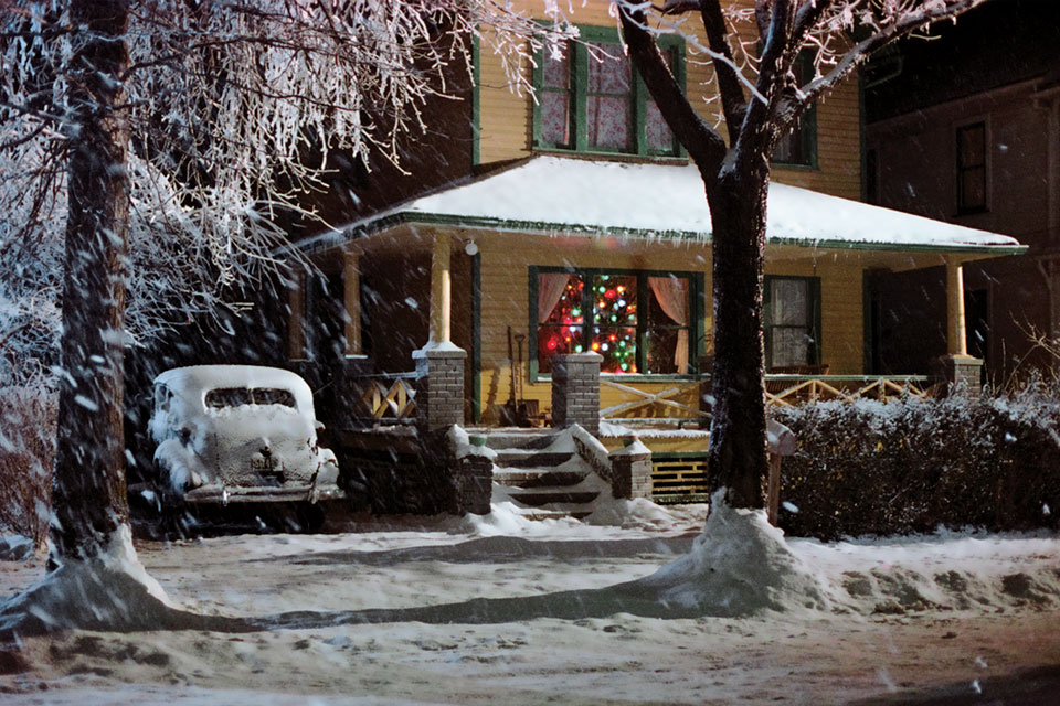 Still of the house from a Christmas Story