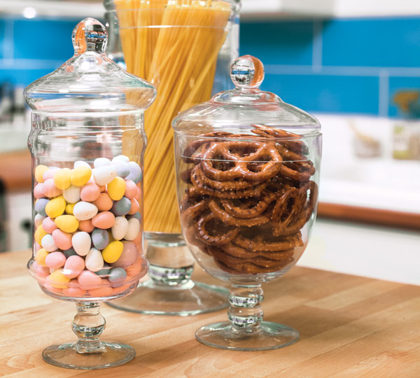 Textured Touches Snack Jars Textured Touches Snack Jars