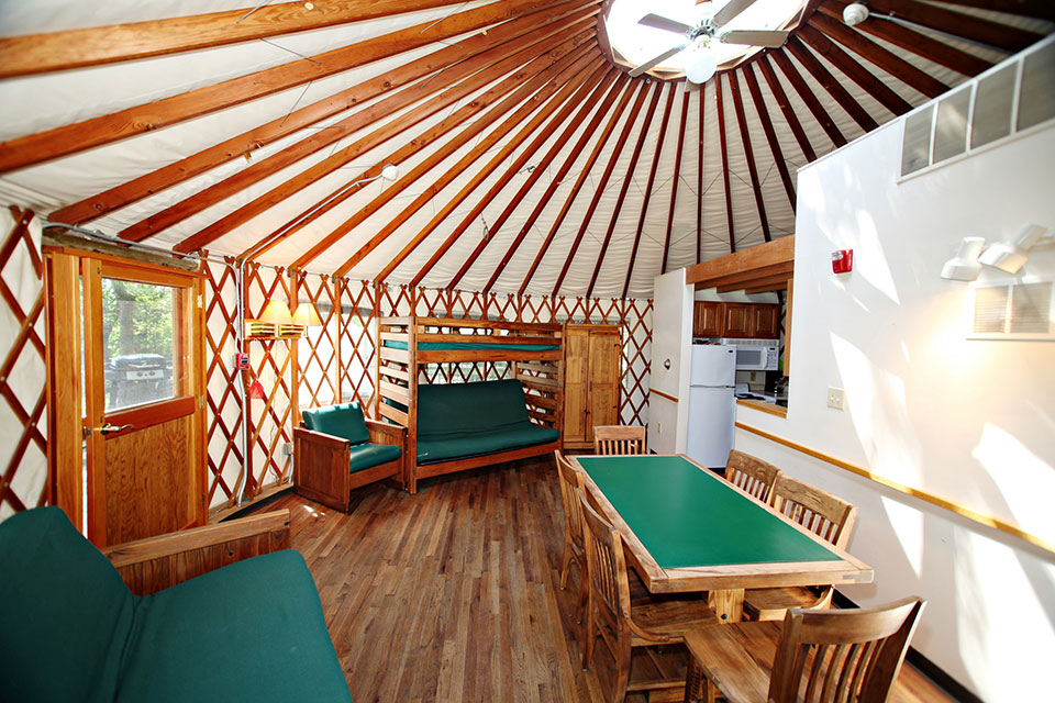 Kelleys Island Yurt