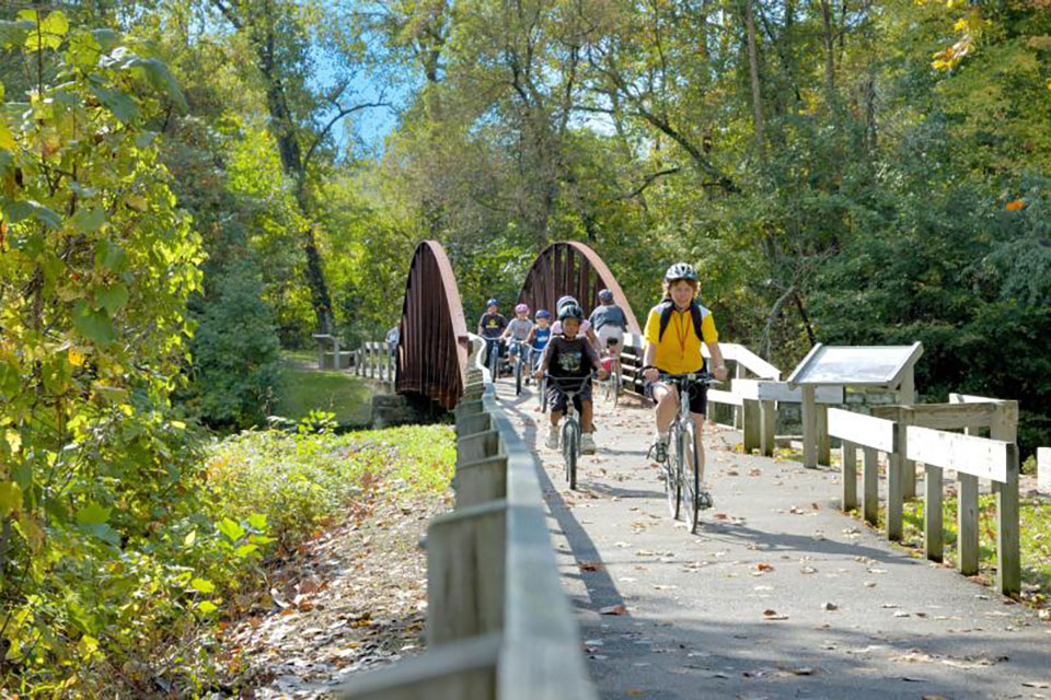 Towpath Trail (photo by Lesley Blake)