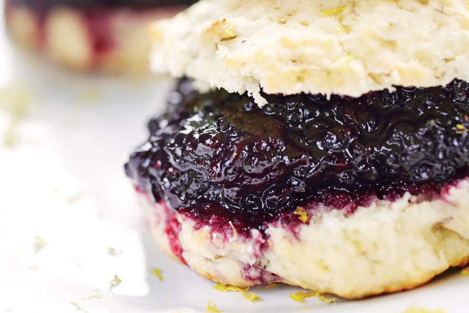 Lemon Blackberry Shortcakes