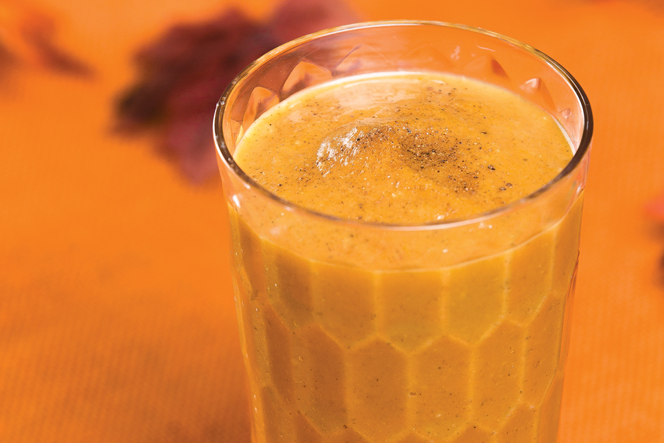 Pumpkin Spice Smoothie (photo by Maureen MacGregor) Pumpkin Spice Smoothie (photo by Maureen MacGregor)