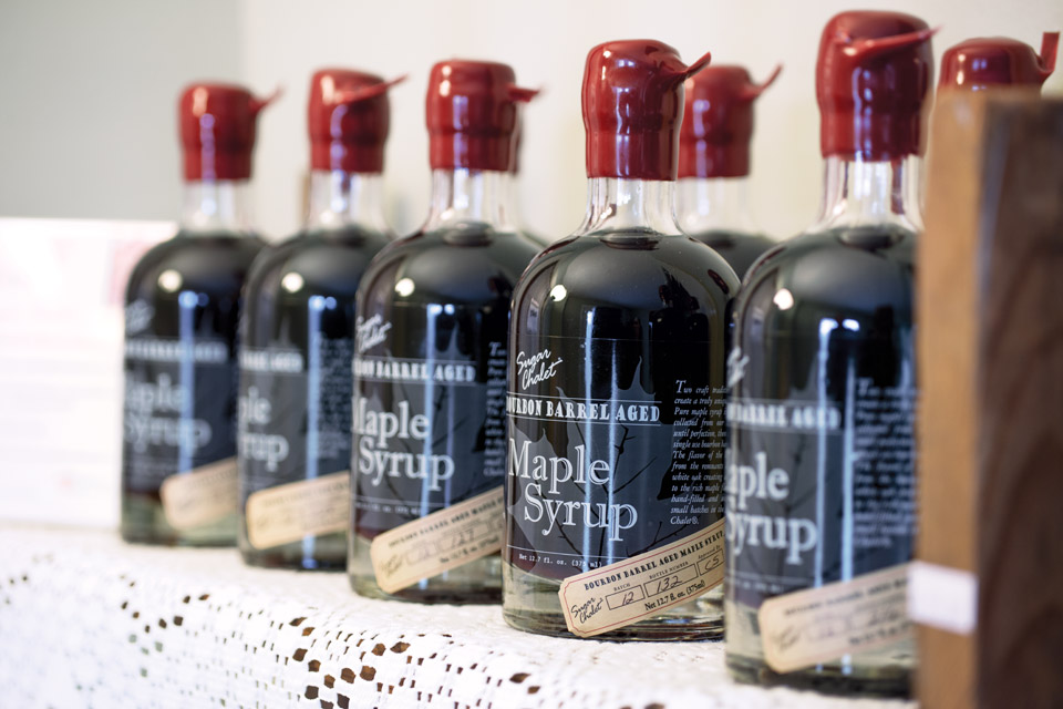 Maple_A0D5135 Bissell's bourbon-barrel-aged maple syrup