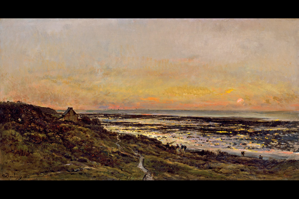AE_Daubigny-Beach-at-Villerville-at-Sunset AE_Daubigny-Beach-at-Villerville-at-Sunset