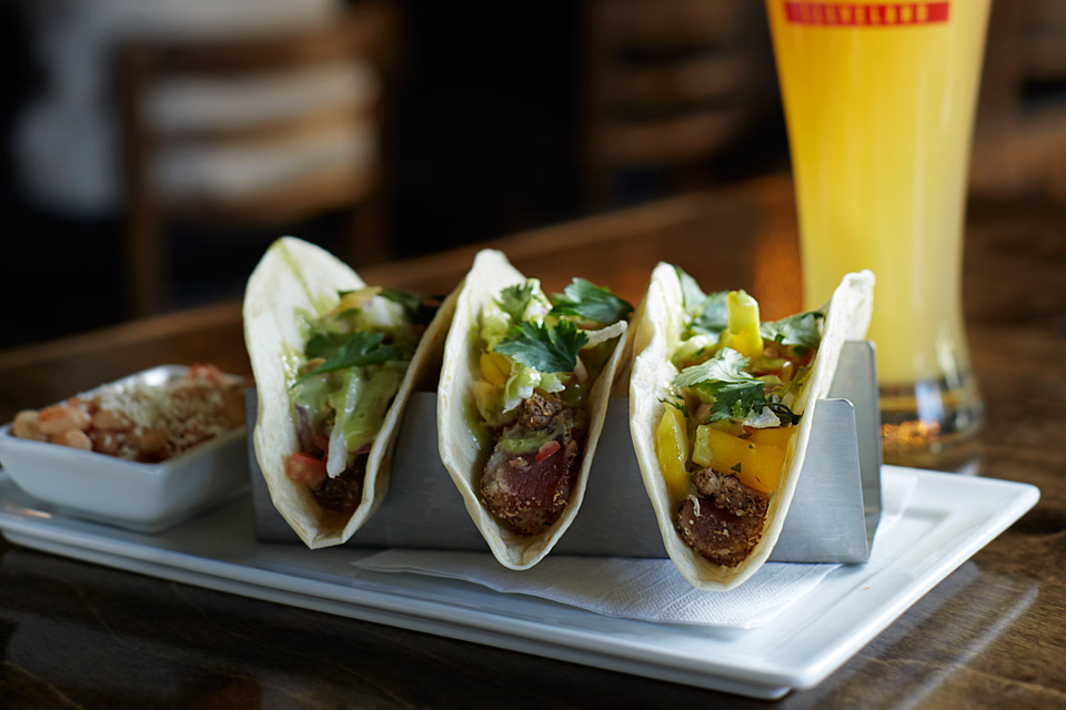 Market Garden Brewery tacos