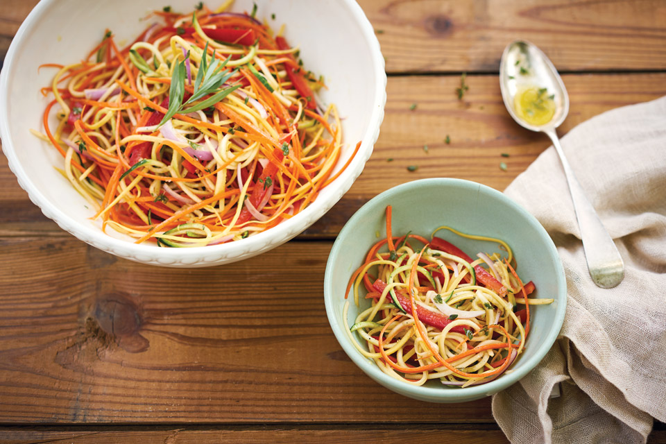 Summer squash salad