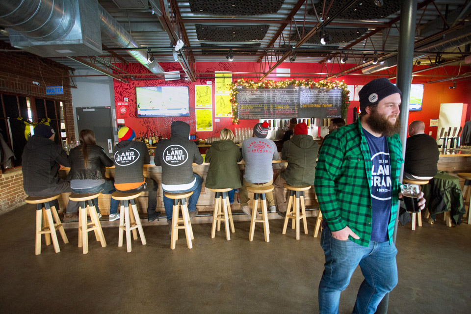 BEER-land-grant bar stools at land-grant