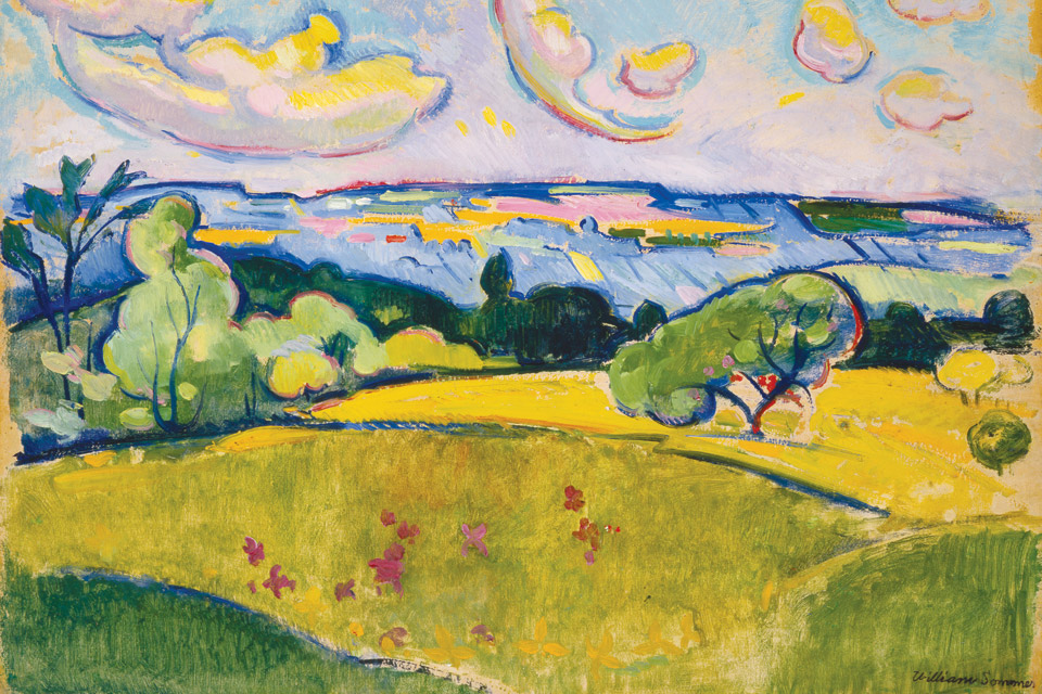 ae_Sommer_LandscapeWYellowClouds Sommer_Landscape-With-Yellow-Clouds