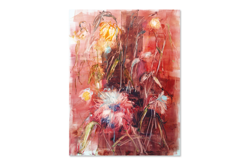 AE-Spring-Arts-Preview_Dinah's-Dahlias-Red Dinah-dahlias-red-by-jennifer-rosengarten