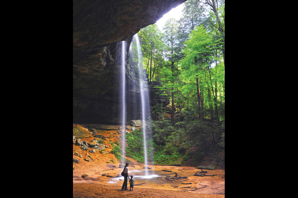 Ash Cave in the Hocking Hills