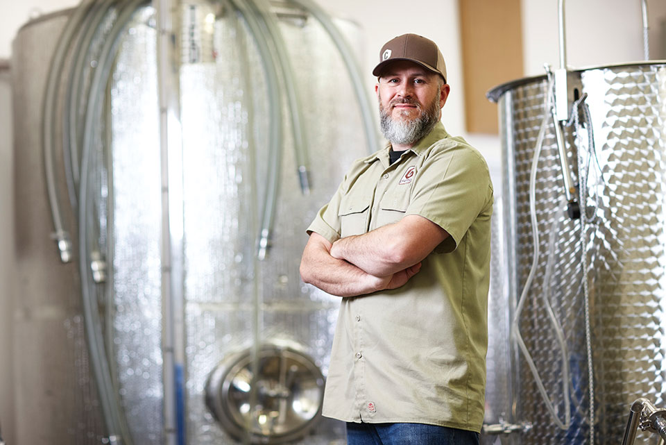 Crafted Artisan Meadery owner Kent Waldeck