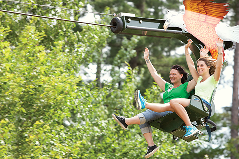 Soaring Eagle Zipline at Peek'n Peak Resort