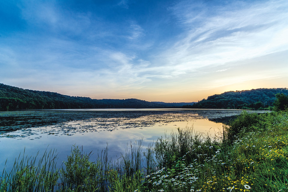 A view of Tappan Lake (photo by Sharon Norman)