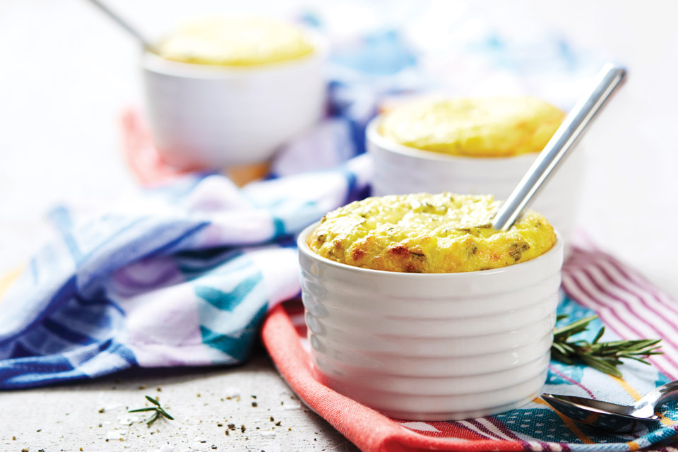 Zoe Fine Dining's Sweet Corn Souffle