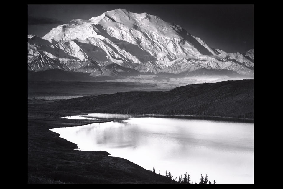 Denali and Wonder Lake, Denali National Park, Alaska, Ansel Adams