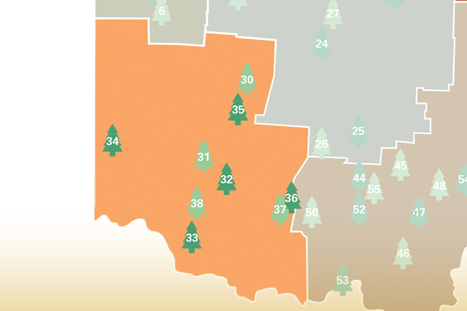 Map Of Ohio State Park Lodges - State Park Maps Southwest Region 