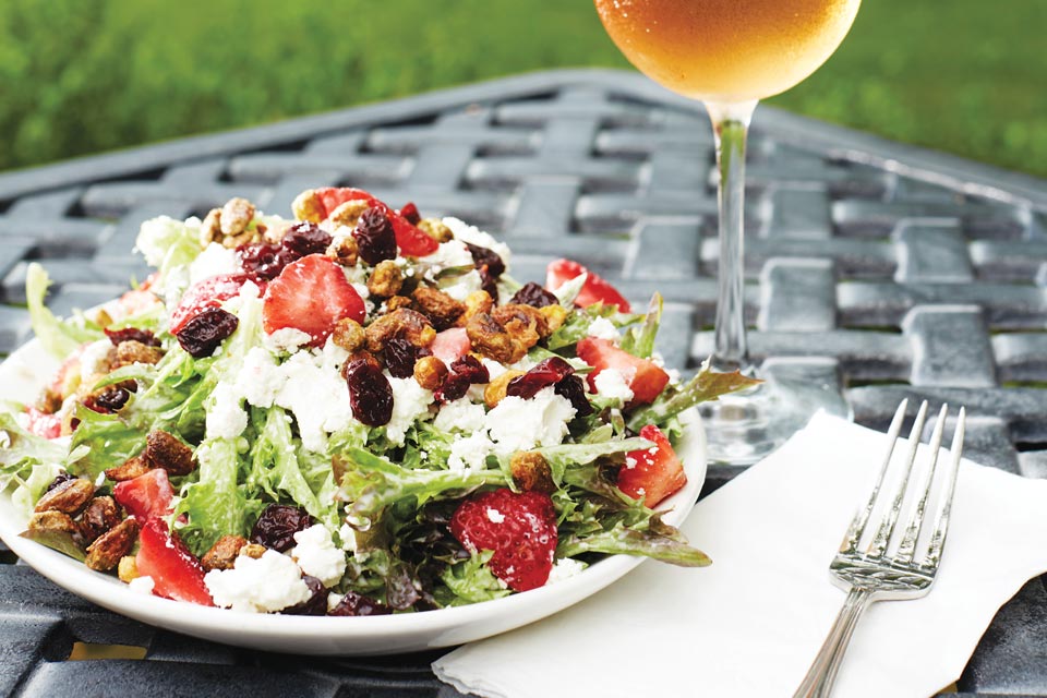 Gervasi Vineyard's Sicilian salad (photo by Casey Rearick)