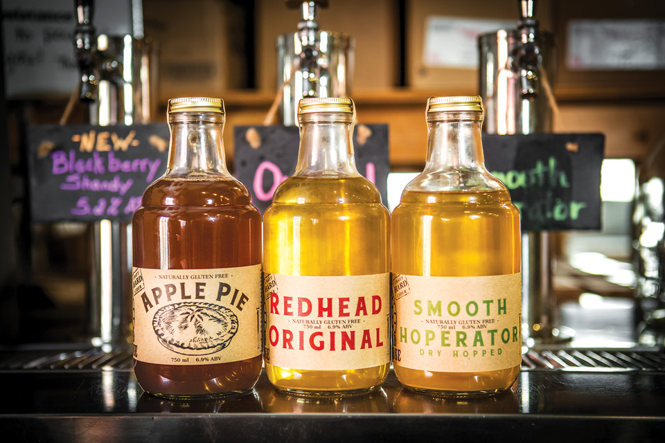 Burnham Orchards is known for its hard ciders (photo courtesy of Burnam Orchards)