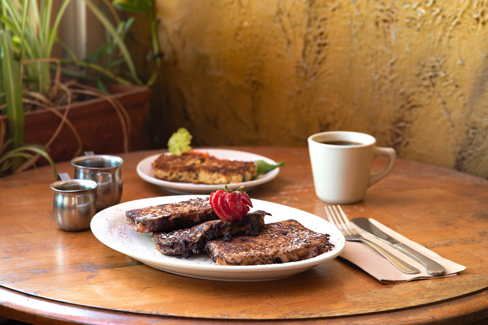 Chocolate Bread French Toast 