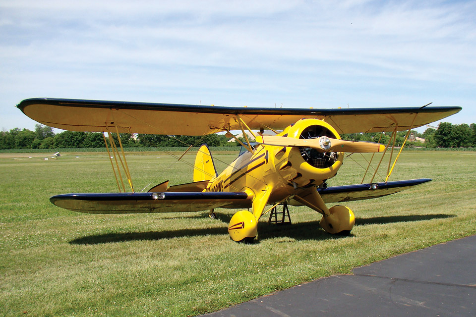 Plane outside WACO Air Museum