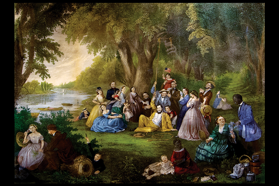 Lilly Martin Spencer "The Picnic or the Fourth of July"