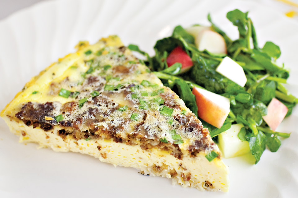 Goetta Frittata - photo courtesy of Farcountry Press