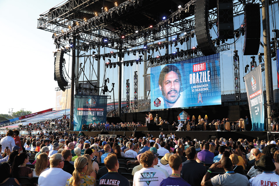 Pro Football Hall of Fame Enshrinement Ceremony Pro Football Hall of Fame Enshrinement Ceremony