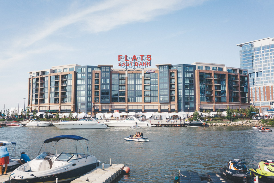 The Flats (photo courtesy of Destination Cleveland)