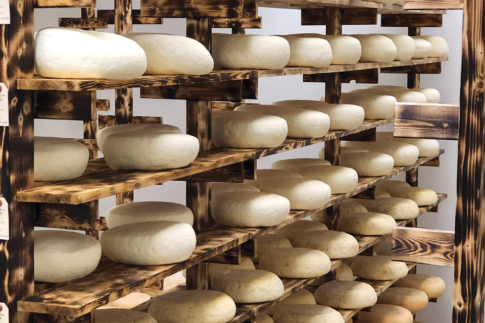 Old Brooklyn Cheese Co. racks