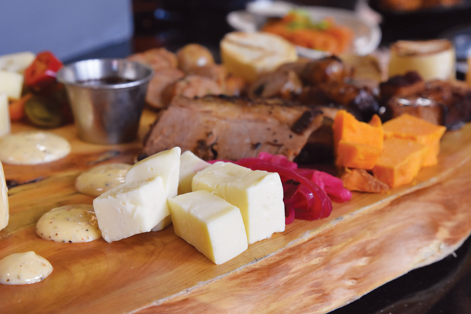 Charcuterie board at The Garrison in Fremont