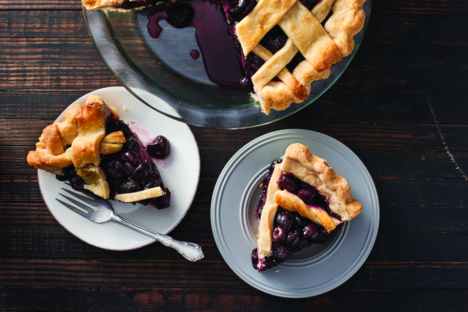 Luscious Lattice Cherry Pie (photo by Josiah Hull, food styling by Katy Hale) Luscious Lattice Cherry Pie (photo by Josiah Hull, food styling by Katy Hale)