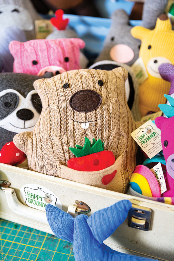 The Happy Groundhog Studio Stuffed Animal