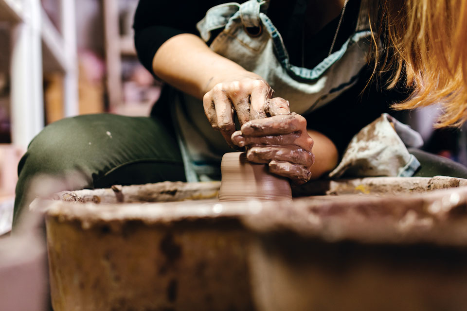 Ice + Dust Pottery Wheel