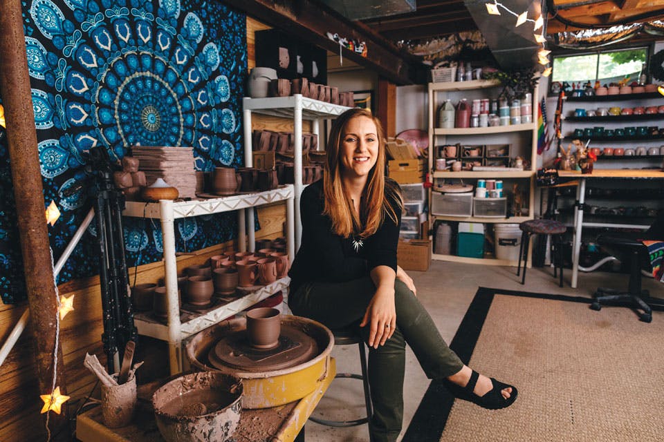 Halley Immelt of Ice and Dust Pottery