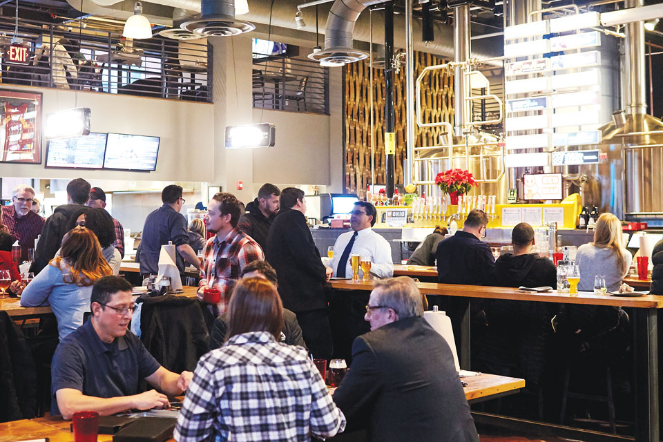 Saucy Brew Works taproom (photo by Casey Rearick)