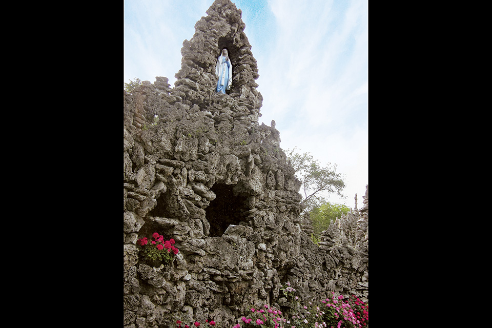 Lourdes Grotto (photo by Kristina Smith)