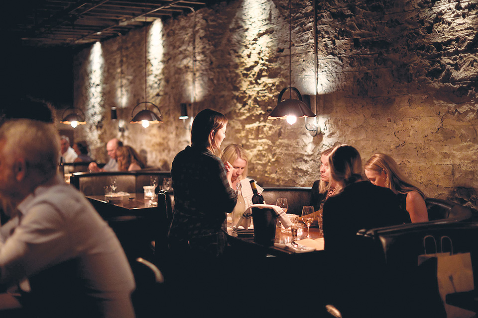 Group ordering at Sotto (photo by Aaron Conway)