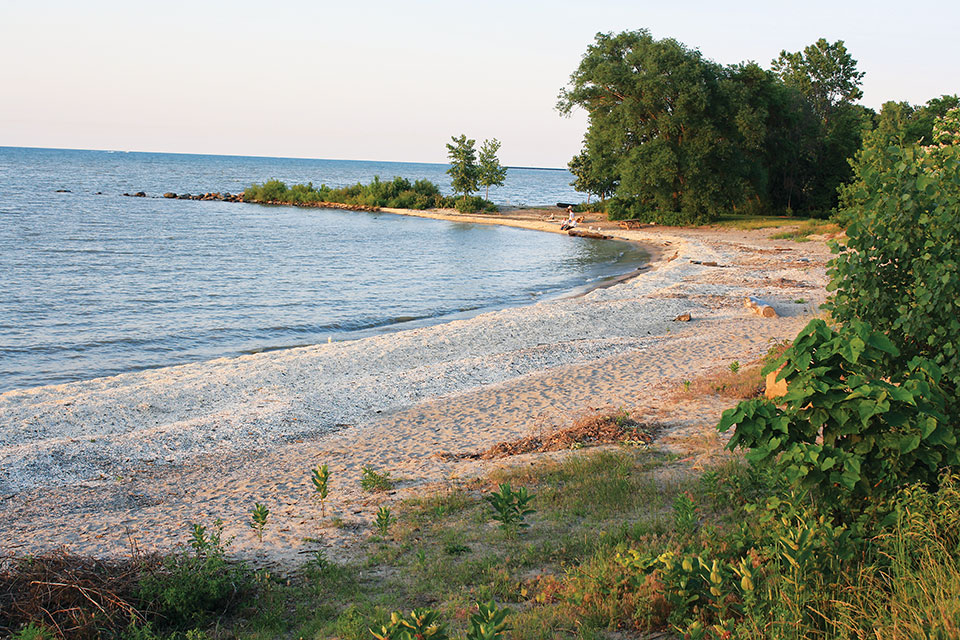 Sherod Park Beach (photo courtesy of Lake Erie Shores & Islands)