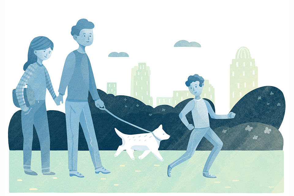 Enjoy Smale Riverfront Park (illustration by Diana Bolton) Enjoy Smale Riverfront Park (illustration by Diana Bolton)