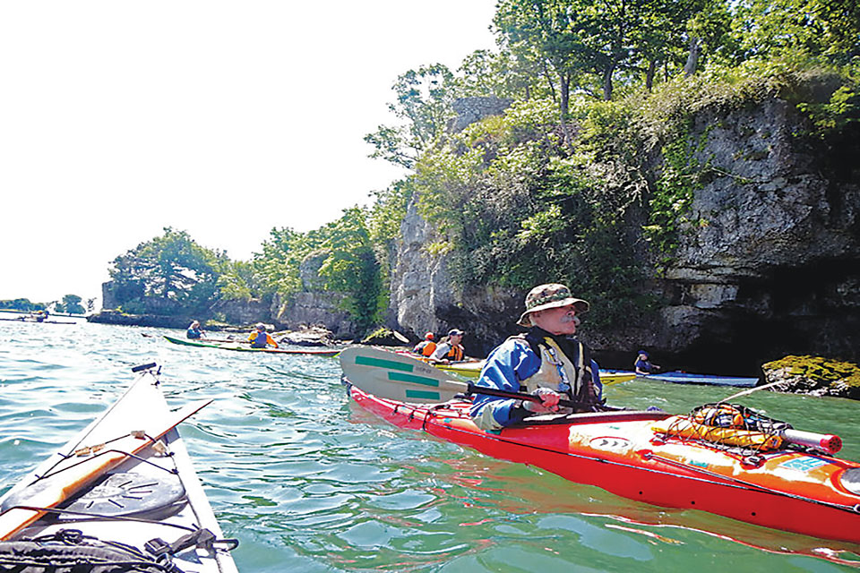 South Bass Island kayaking (photo courtesy of South Bass Island Kayak Rendezvous) South Bass Island kayaking (photo courtesy of South Bass Island Kayak Rendezvous)