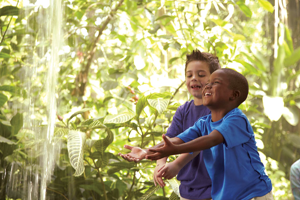 Kids playing at the Cleveland Botanical Garden Kids playing at the Cleveland Botanical Garden (photo courtesy of Cleveland Botanical Garden)