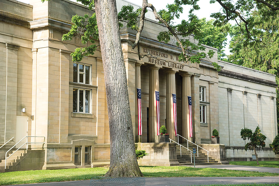 Rutherford B. Hayes Presidential Library & Museums exterior (photo courtesy of Rutherford B. Hayes Presidential Library & Museums) Rutherford B. Hayes Presidential Library & Museums exterior (photo courtesy of Rutherford B. Hayes Presidential Library & Museums)