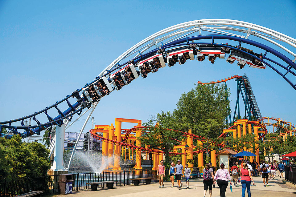 Cedar Point's Corkscrew