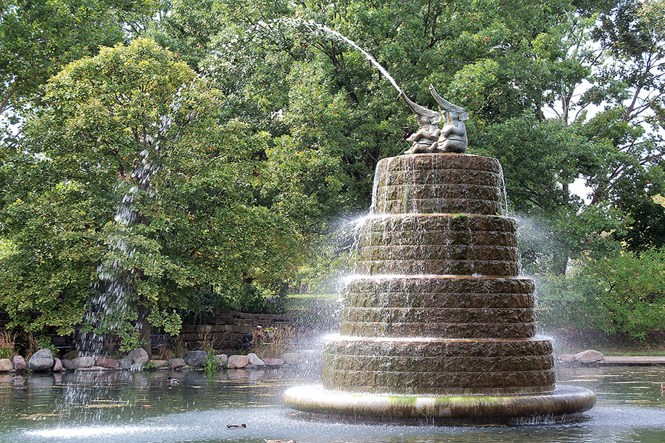 Goodale Park Fountain, Columbus