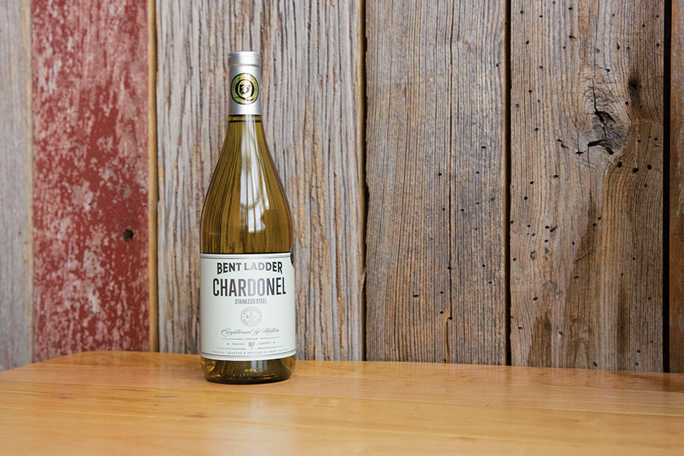 Bent Ladder Chardonel bottle (photo courtesy of Bent Ladder)