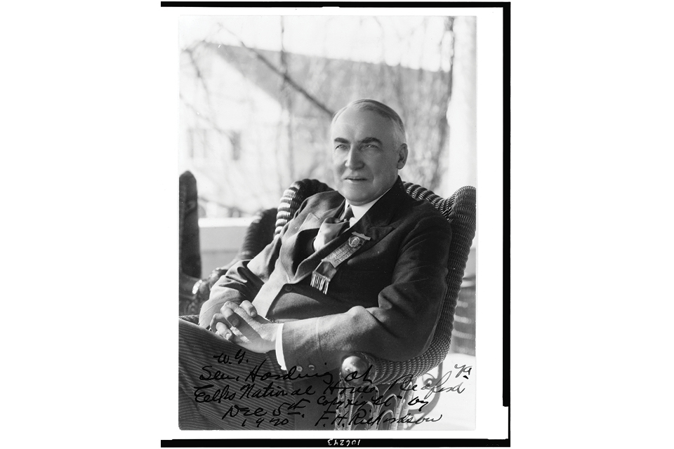 Warren G. Harding portrait