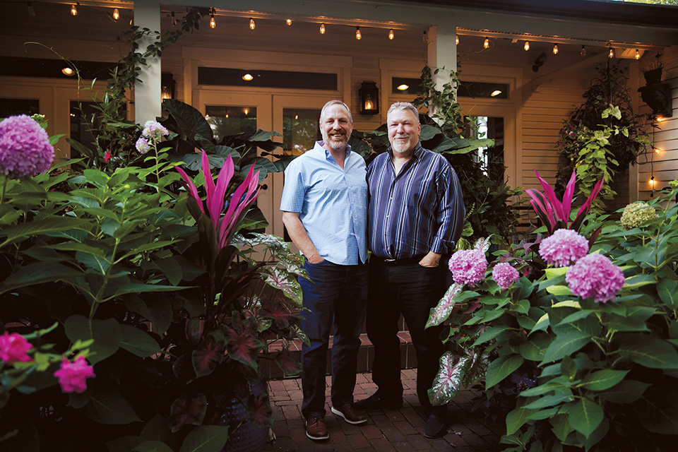 King and Hunter garden portrait (photo by Maddie McGarvey)