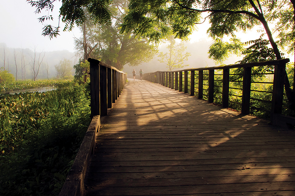 Ohio and Erie Canal Towpath Trail (photo by Anthony Boarman)