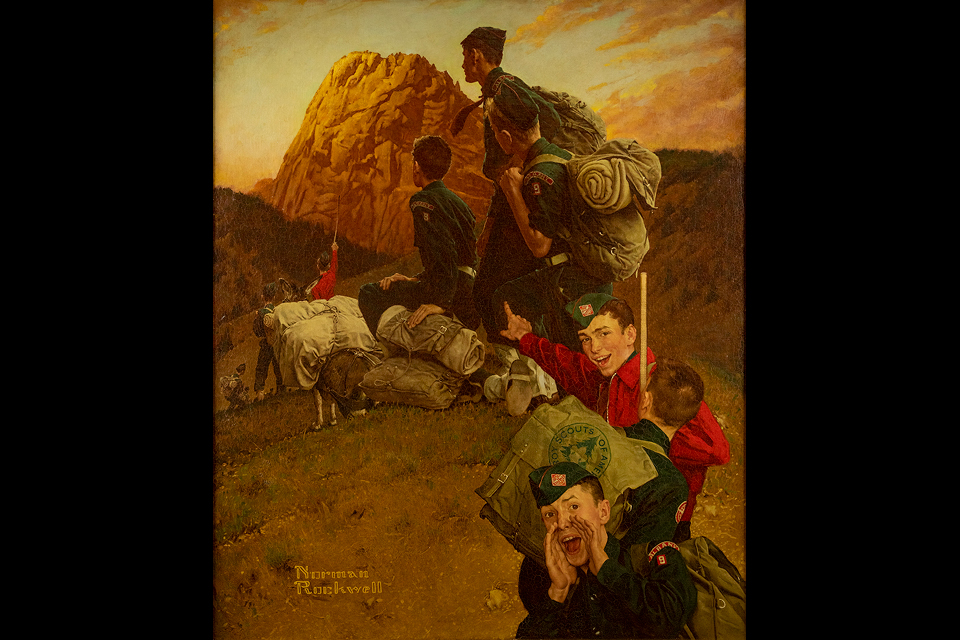 Norman Rockwell's "High Adventure"