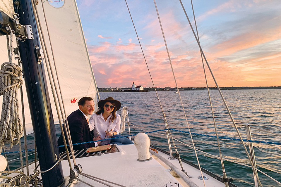 sailboat cruise lake erie